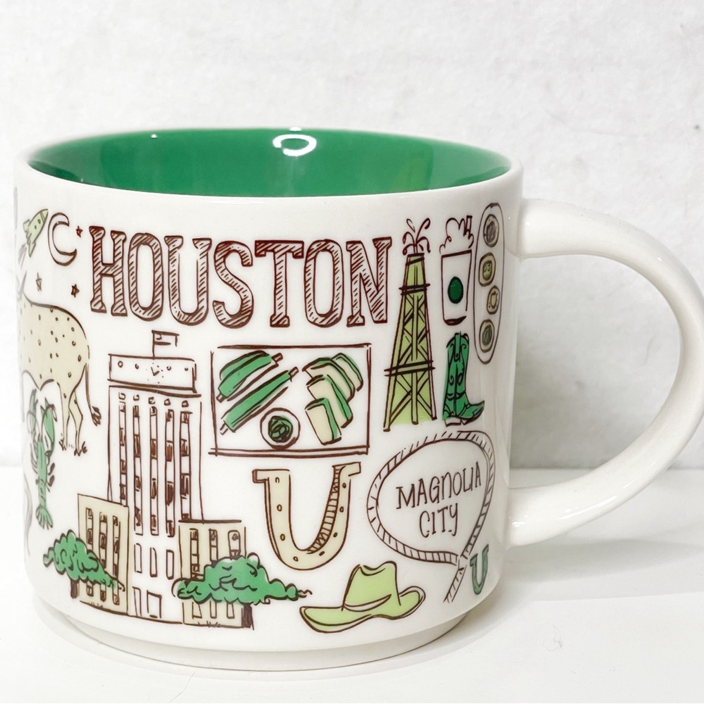 Starbucks Houston Been There Series Across The Globe Collection Coffee Mug Texas